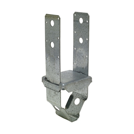 Simpson Strong-Tie Simpson Strong-Tie ZMax 6.25 in. H X 3.56 in. W 12 to 14 Ga. Galvanized Steel Post Base PBS44AZ